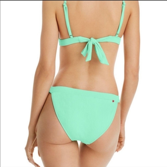 NWOT Red Carter Women’s Mint Green Textured Bikini - Picture 4 of 16